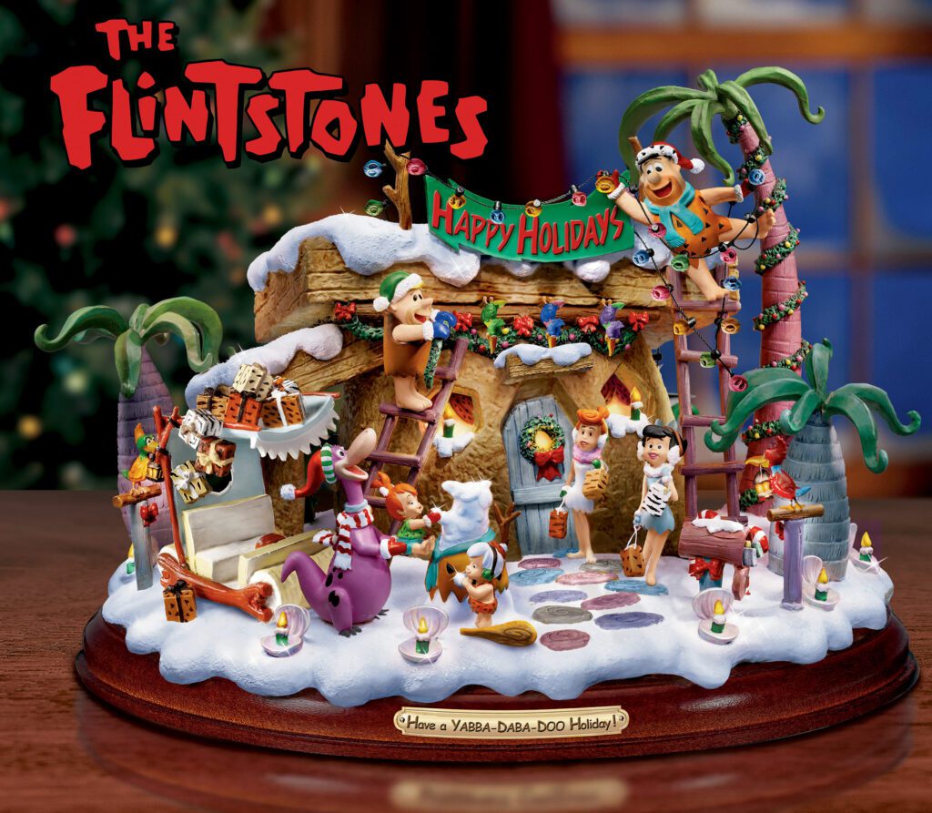 Flintstones Christmas Table Top by Anthony Colonna