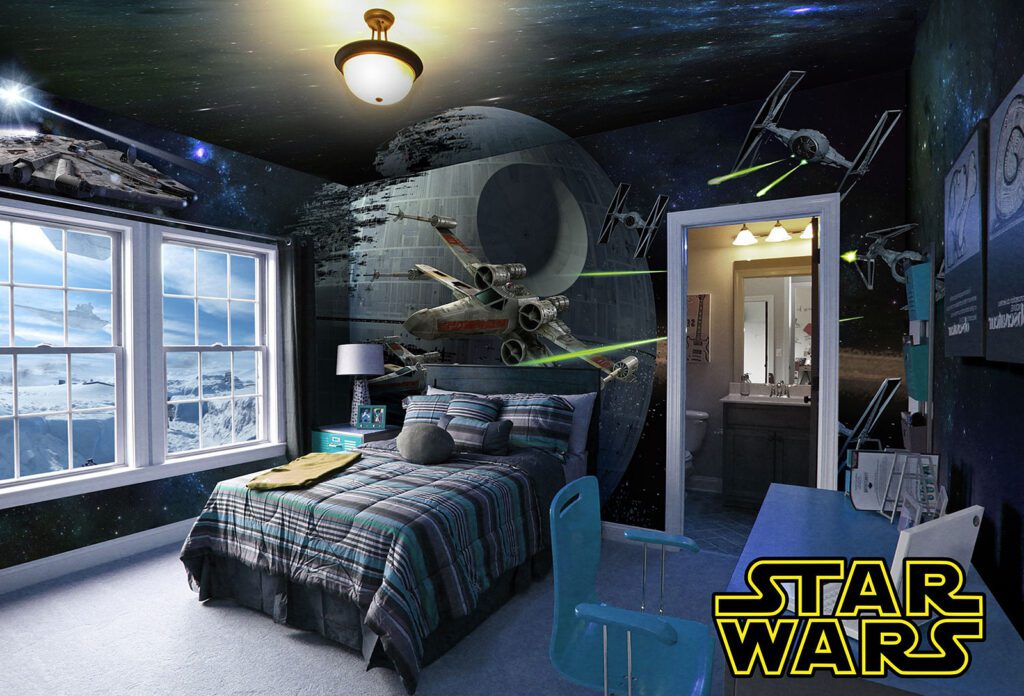 Star Wars Mural Design by Anthony Colonna